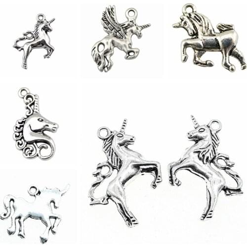 Sejuani diy charms for jewelry making kit pendant for bracelet jewelry accessories Lucky Horse Charms