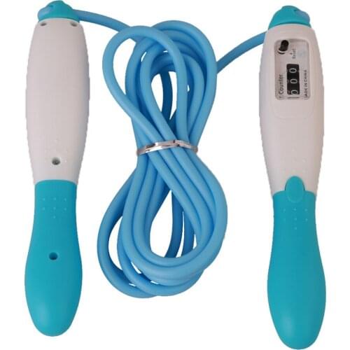 New Adjustable Fast Speed Jump Ropes With Counter Sports Fitness Crossfit Counting Jump Skip Rope Skipping Wire Calories