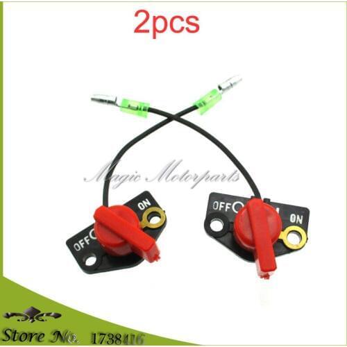 2x On/Off Kill Engine Stop Switch For ROBIN SUBARU EY15 EY20 EY28 EY27 EX13 EX17 EX21 EX27 EX30 EX35 EX40 EH36 EH41 Engine