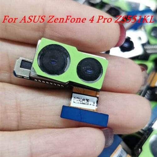 100% Original For ASUS ZenFone 4 Pro ZS551KL Back Camera Rear Main Lens For ZS551KL Module Flex Cable Ribbon Test OK