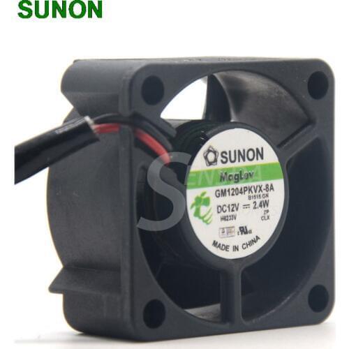 SUNON 4020 GM1204PKVX-8A 12V 2.4W 2Wire Server Cooling Fan