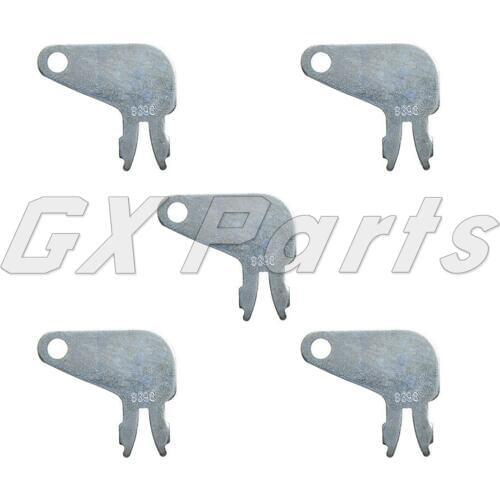 5PCS 8H5306 Ignition Keys 8398 Fits For Wheel Skidder 508 515 518C 525 525B 525C 525D