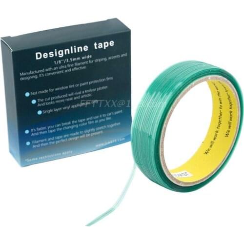 50M Knifeless Cutting Car Stickers Vinyl Film Wrap Cutting Tape Carbon Fiber Knife Car Styling Tool Accessor