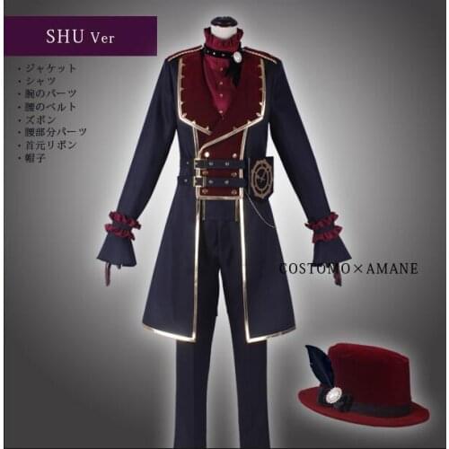 Anime Ensemble Stars Itsuki Shuu Cosplay Costumes Valkyrie Theatre Bettle Uniform Activity Party Role Play Clothing Custom-Make