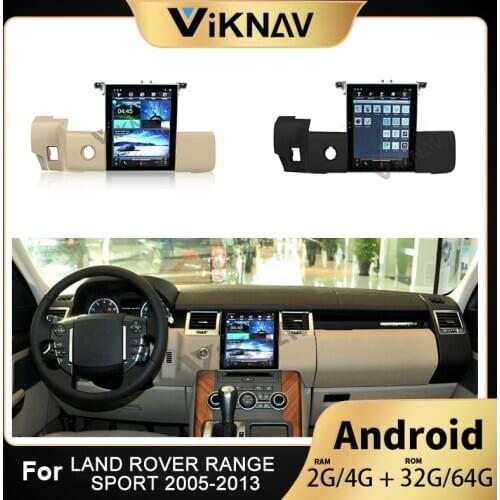 Car Radio HD Screen for Land Rover Range Sport 2005-2011 2012 2013 Android Stereo Receiver Multimedia Player GPS Navigation