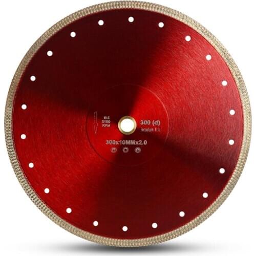 12“ YIJING Super thin diamond tile blade ceramic tile blade for cutting porcelain tile granite marble