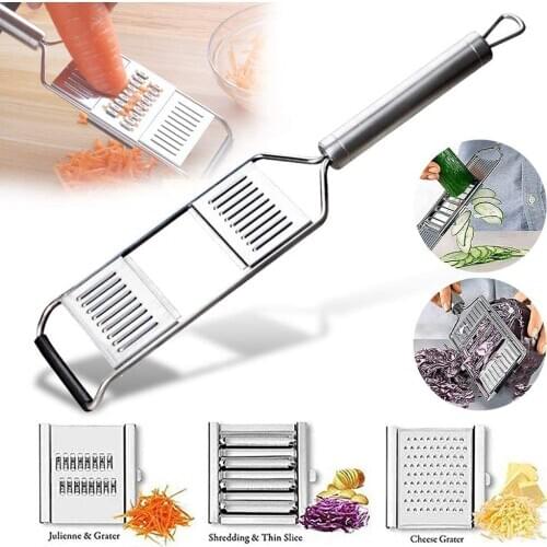Multi-functional Food Slicer Grater Vegetable Slicer Stainless Steel Grater Cutter Shredders Fruit Potato Peeler Grater Cutter