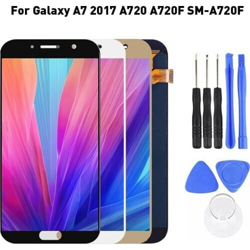 LCD Digital Display Screen Digitizer Replacement Tool Kit for Samsung Galaxy A7 Accessories For Mobile Phones