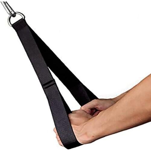 Gym Fitness Attachment Nylon Pull Rope Heavy Duty Cable Machine Grip Handle For Weight Muscle Training Home Exercise Accessories