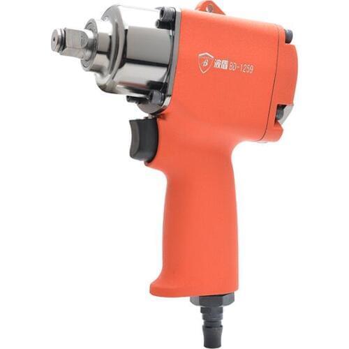 Small Wind Gun Mini Pneumatic Wrench Air Wrench Strike 1/2 Inch Double Hammer 600N.m Positive and Negative Torque