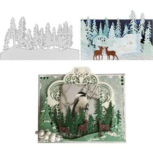 Christmas Tree Metal Cutting Dies Scrapbooking Craft Dies Stencil Album Embossing Card Making Die Cut Dies New 2020