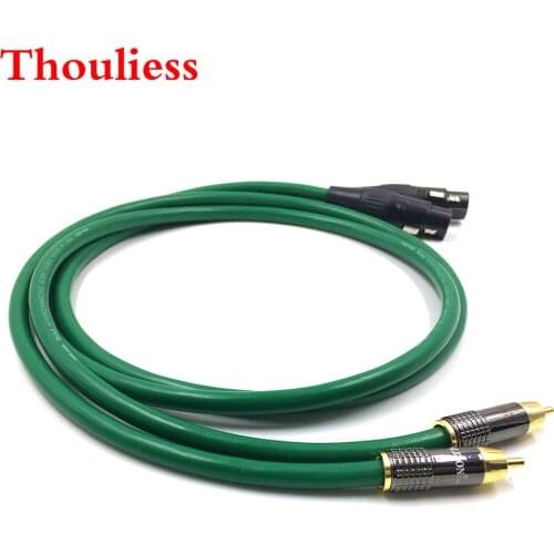 Thouliess Pair Type-LITON RCA to XLR Balacned Audio Cable RCA Male to XLR Female Interconnect Cable with MCINTOSH USA-Cable
