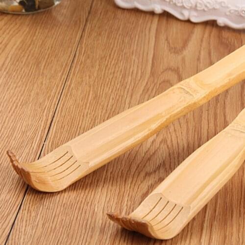 1PCS 45cm Long Wooden Body Stick Roller Bamboo Massager Back Scratcher Back Scratcher Best Sale