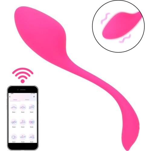 10 Speeds APP Jump Egg Vibrator Anal Clitoris Stimulation Vibrating Egg G Spot Massager Adult Products Sex Toys for Women