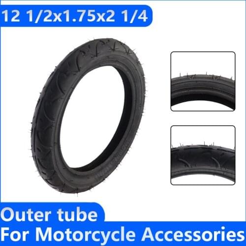 12 1/2x1.75x2 1/4 Tire 12-inch Tyre Childrens Bicycle Folding Bicycle Accessories Inner Tube Outer Tire