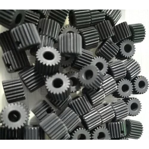 2pcs 0.5M 22T Copper/Steel gear M3 6mm 5mm *9mm spur gear