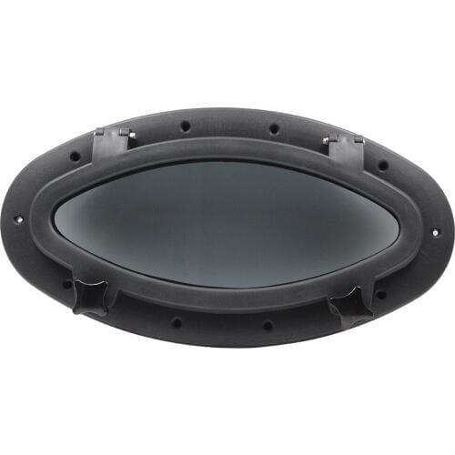 ABS White Oval Opening Portlight Porthole 16" X 8.5" for Boat