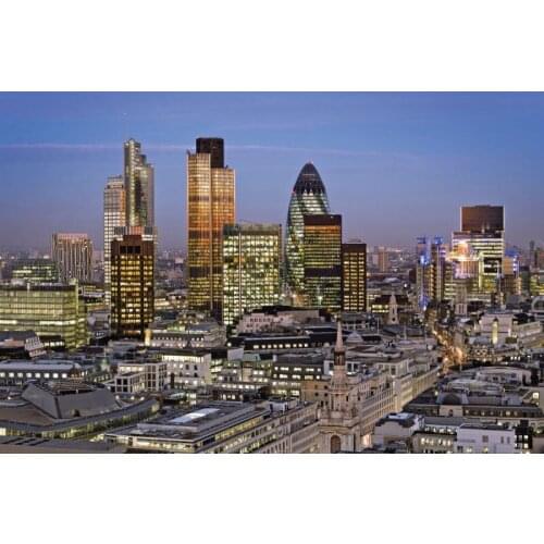 JMINE Div 5D London City Skyline Full Diamond Painting cross stitch kits art High Quality Scenic 3D paint by diamonds