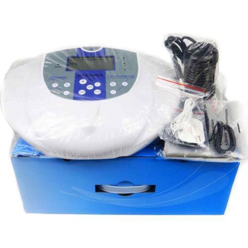 Detox Machine Ionic Cleanse Detox Foot Bath Salon Spa Cell Cleanse Foot Bath Massage Pulse Patch Health Care Hot 1pcs By DHL B01