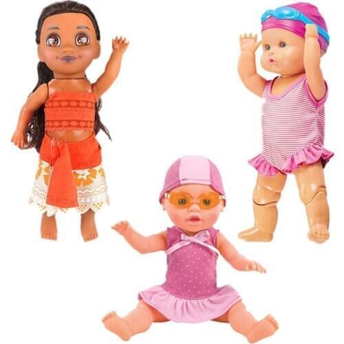 Baby Swimming Doll Summer Waterproof Electric Dolls Child Beach Pool Water Toy