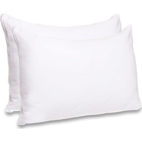 DFH One Piece 50*70CM Waterproof Pillow Protector/ Pillow Cover For Bed Wetting Zippered Pillowcase Machine Washable