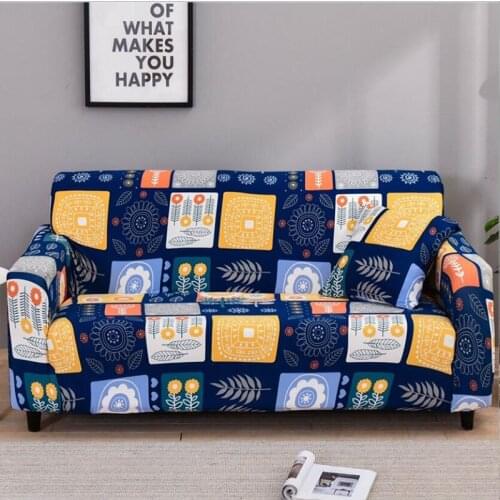 Elastic Printing Sofa Cover Stretch Slipcover for Living Room Couch Cover Home Decor 1/2/3/4 Seater