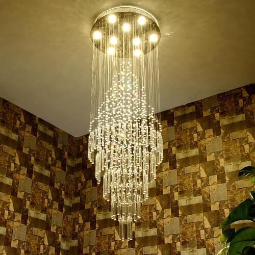 Crystal drops for chandeliers stairwell chandelier chrome finish long crystal chandelier dining room high ceiling chandelier