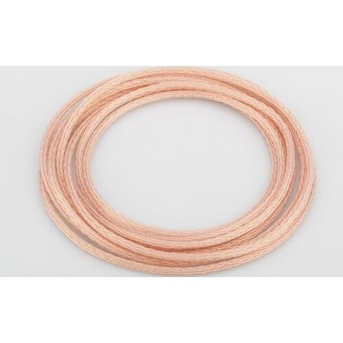 Audiocrast 1607CU 16cores 6N OCC PTFE Wire Cable for DIY Headphone cable Earphone Headphone DIY Cable For Custom Headset