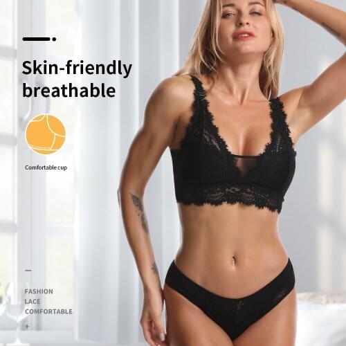 Bra Set Sexy Lingerie Underwear Set Lenceria Brassiere Women Push Up Lace Bra Female Pitted Bra And Panty Set Soutien Gorge