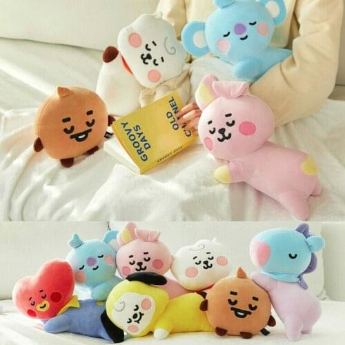 Kpop Plush Doll Kawaii Animal Stuffed Toys Dog Rabbit Koala Heart Decorative Throw Pillows for Couch Home Ornaments for Women