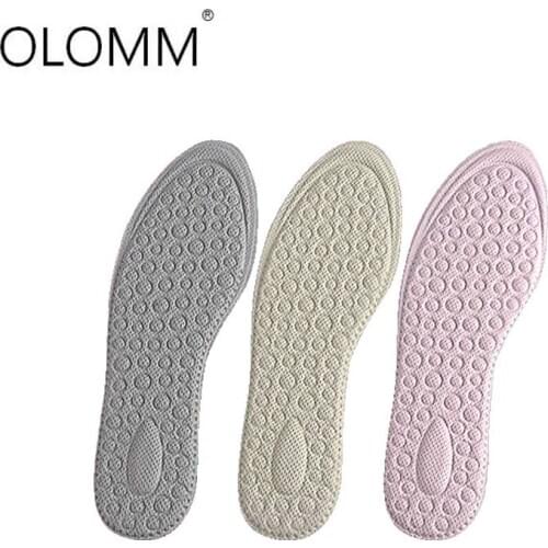 Lightweight Insoles Wholesale 4D Insoles Arch Support Deodorant Sweat-absorbent Breathable Sponge Massage Decompression Insoles