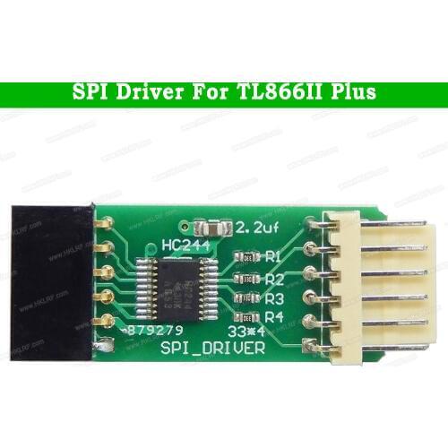 ICSP Enhancement Module SPI Driver SPI Fash in Circuit Programmer Adapter for Minipro TL866II PLUS TL866A USB Programmer