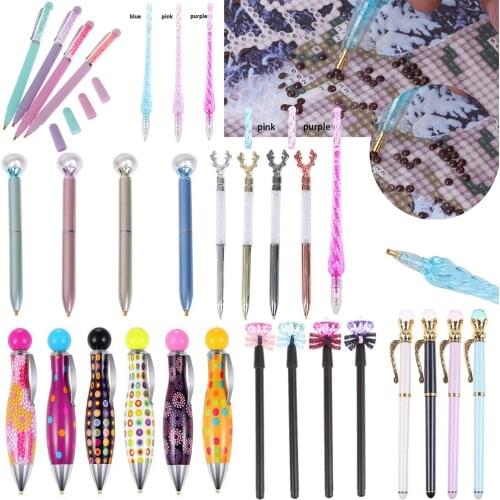 Multi DIY Diamond Painting Pen Tool Accessories Rhinestones Pictures Double Head Diamond Embroidery Point Drill Pen Gifts