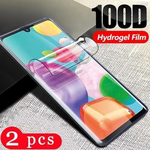 Soft full cover for Samsung Galaxy M51 M40 M31 M30S M30 M21 M20 M11 M10S M10 phone screen protector hydrogel film Not Glass