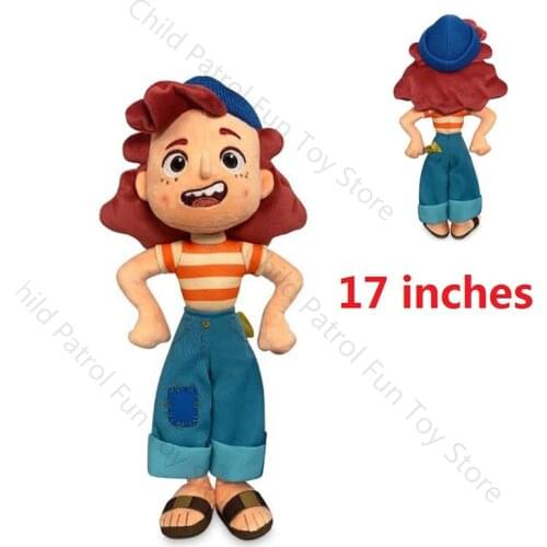 2021 Summer Disney New Luca Alberto Sea Monster Boys Stuffed Plush Dolls Cartoon Anime Figures Toys for Children Birthday Gifts