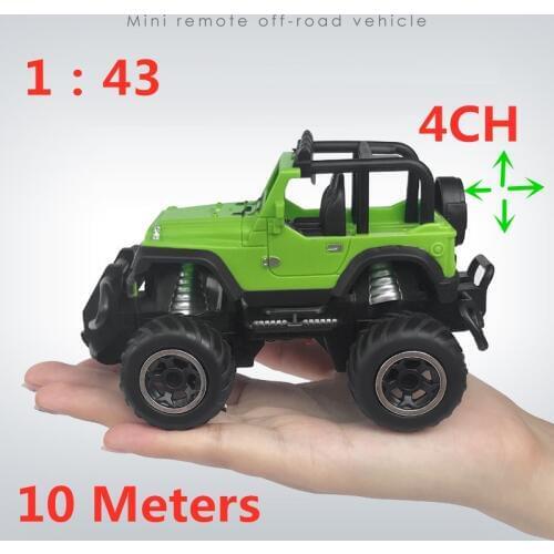 New Arrival Q Mini ABS Plastic 4CH Remote Control cute Dirt bike Toy R/C Car Small 6+ years Boy Gift Presents Toys Model