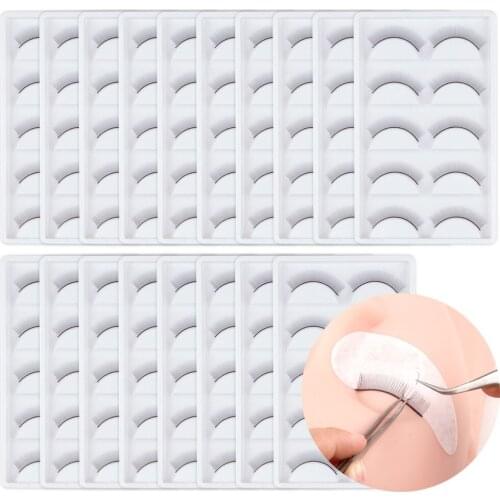 5/10/15/20Boxes Training Lashes Practice Individual False Eyelashes Natural Volume Beginners Strip Lashes mink Eyelash Extension
