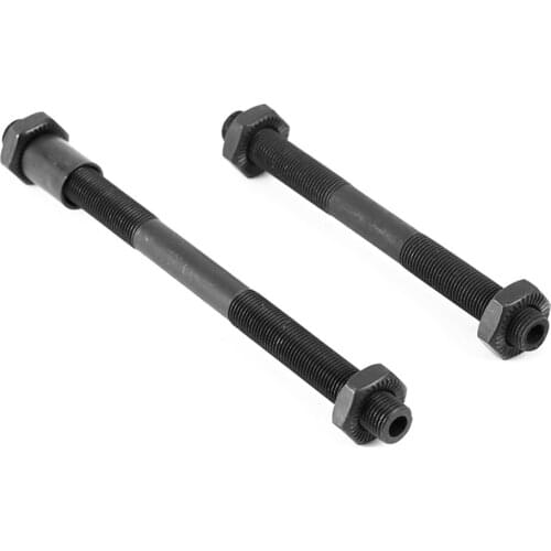 2pc/pair Steel Bicycle Hub Axle Rear Front Quick Release Hub Hollow Shaft Lever Wheel Bearing Axle Cassette Adapter Replacement