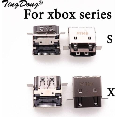 TingDong HDMI -compatible Port Interface Socket Connector Jack HD socket For Xbox Series X S for xbox S X