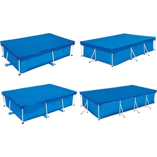 400*211CM/300*200CM/260*160CM/220*150CM Cover Cloth Mat Cover frame pool For garden Swimming Pool Cover Rainproof Dust Cover