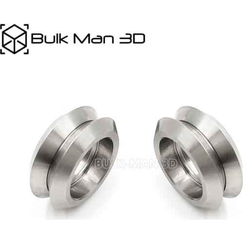 10pcs/lot High Precision CNC Metal Dual V Wheel for V-Slot Linear Rail System