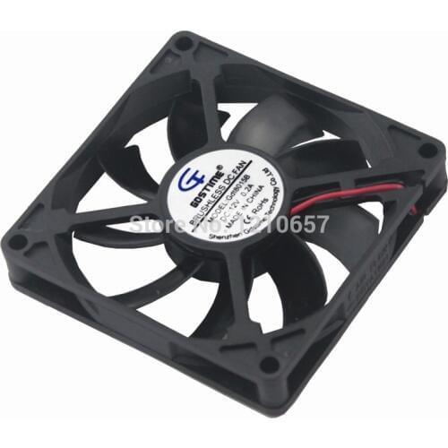 10 PCS lot Gdstime 8cm 80mm x 15mm New Case Fan 12V DC PC CPU Computer Cooling Ball Bearing