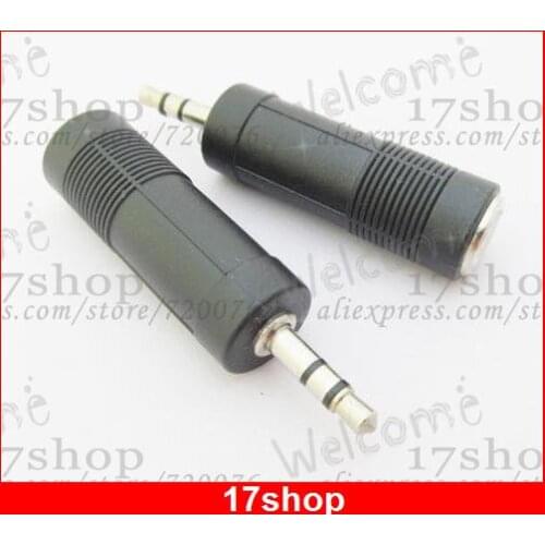 20pcs x Stereo 3.5mm male to Stereo 6.3mm jack Audio Converter