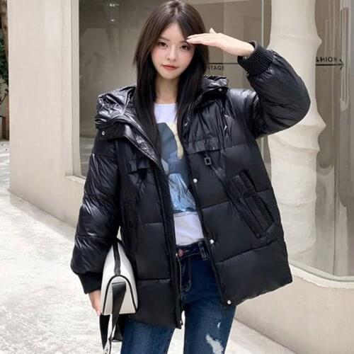 2021 Winter Women Parkas Jackets Casual New Hooded Thick Warm padded Coat Female Winter Outwear Jacket parkas