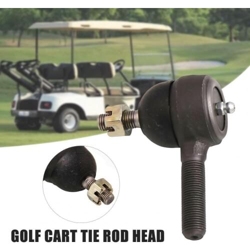 Motorcycle Accessories 2Pcs Durable High Strength Ball Heads Iron Tie Rod Ends 7540 7539 for Golf Cart Motorcycle Club Car
