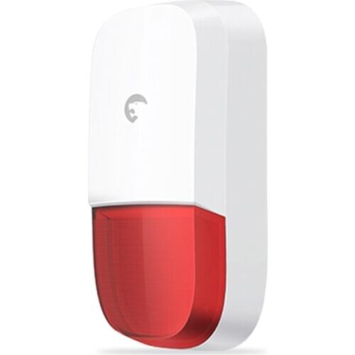 110dB siren comes with a strobe light Wireless Siren for eTIGER Alarm System S4/S3B ES-S7B