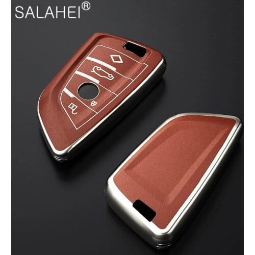 TPU Car Key Cases Cover Fob Shell Holder For BMW X1 X5 X6 F15 F16 F48 BMW 1 / 2 Series Remote Controller Interior Accessories