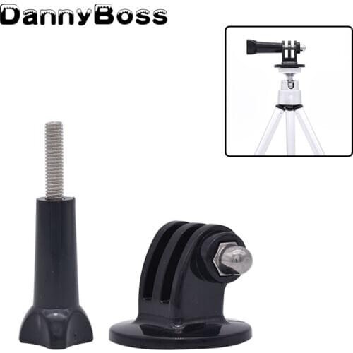 For GoPro Accessories Adapter Converter Mount Monopod Tripod Holder Case Adapter for Go Pro Hero 9 8 7 6 5 for yi