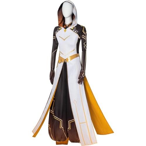 Genshin Impact Game Cosplay Zhongli Costume Zhongli Cosplay Genshin Impact Cosplay Morax Game Costume Halloween Dress Up