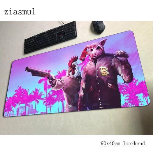 Hotline miami mouse pad gamer Halloween Gift 90x40cm notbook mouse mat gaming mousepad large big pad mouse PC desk padmouse mats
